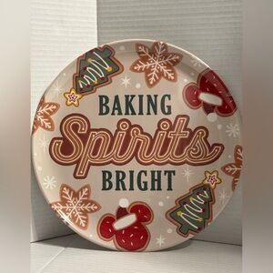 Disney 11” Holiday Melamine Plate
